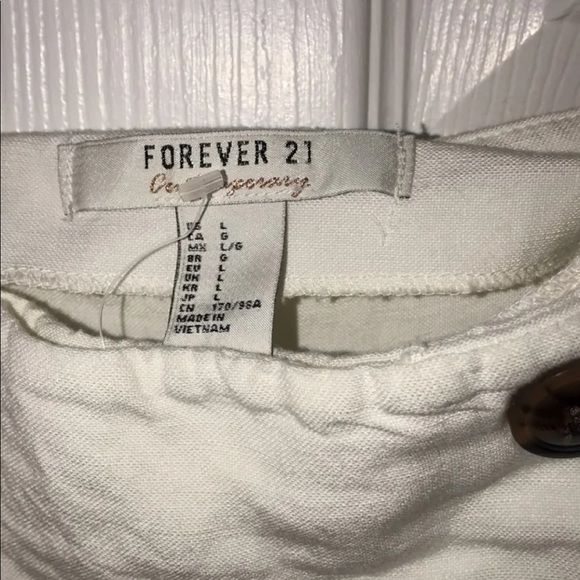 Forever 21 Linen Dress - Picture 2 of 2